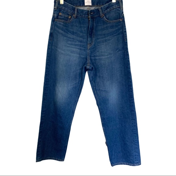 Coen Enjoy Easy Chic Japanese Mom Jeans Sz Large - Picture 3 of 6